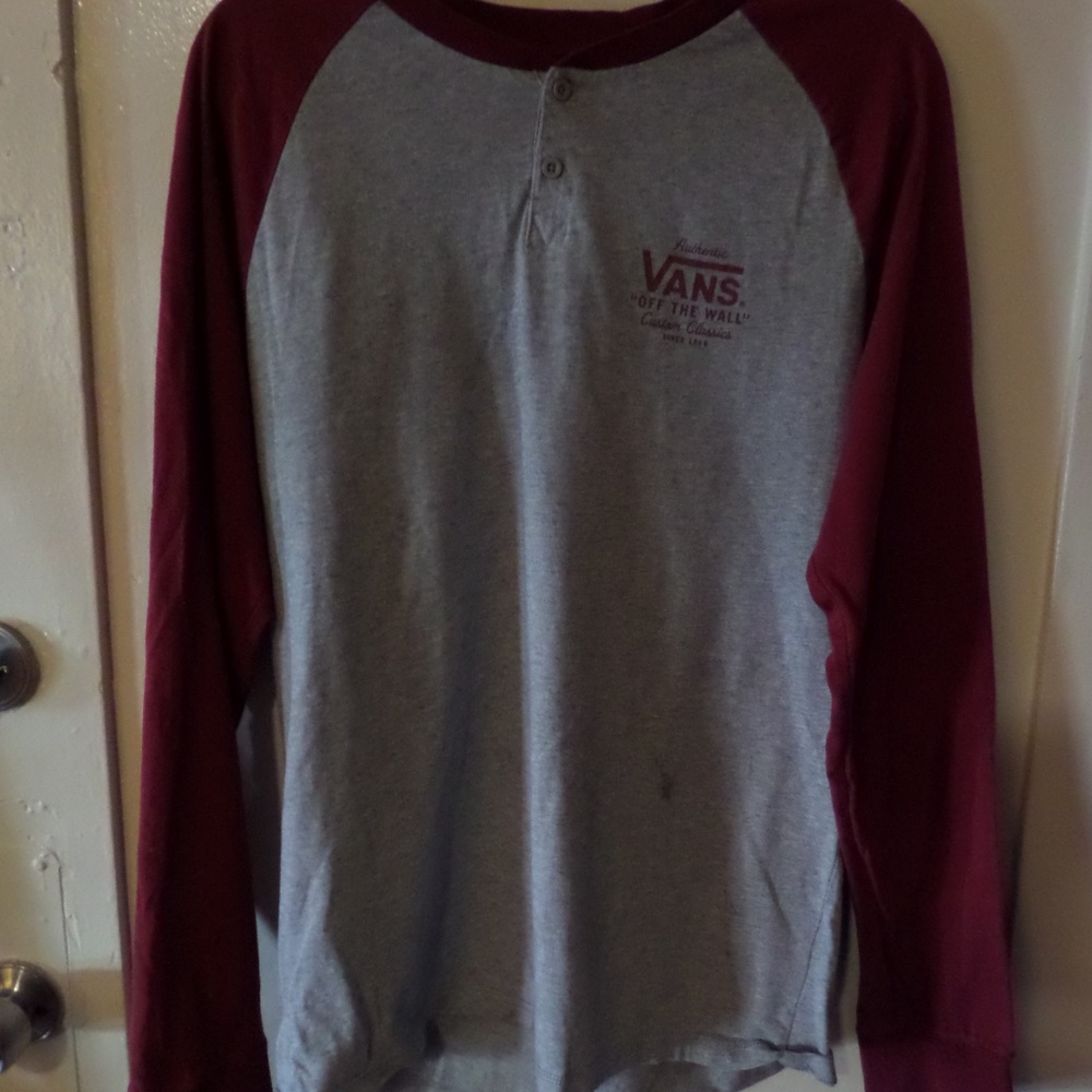 Vans long sleeve shirt